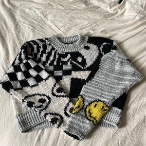 Urban Outfitters Yin Yang ☯️ knit sweater